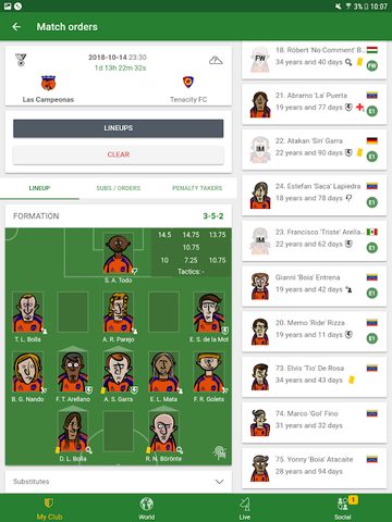 Screenshot 12: Hattrick Football Manager Game