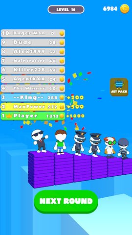 Screenshot 11: Catch or fall.io - Fall guys runner survival dudes