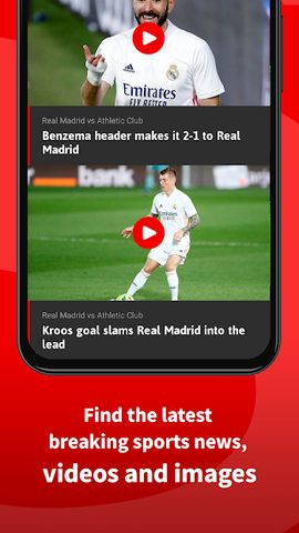 Screenshot 3: AS -  News and sports results.