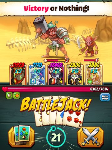 Screenshot 7: Battlejack: Blackjack RPG