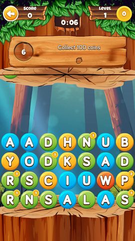 Screenshot 2: Nutty Words