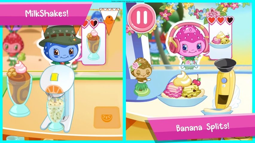 Screenshot 1: Strawberry Shortcake Ice Cream
