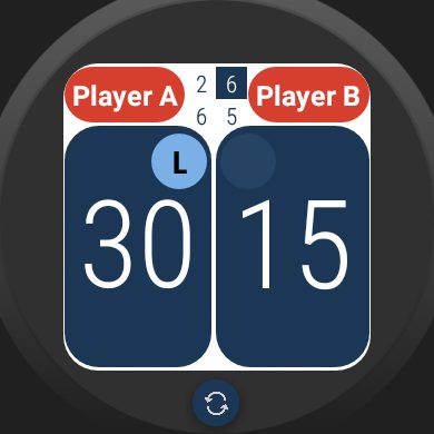 Screenshot 4: Score Tennis/Padel