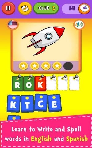 Screenshot 1: Learn to Spell & Write