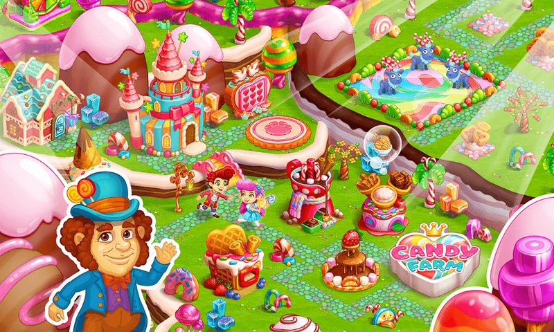Screenshot 15: Candy Farm: Cake & cookie city