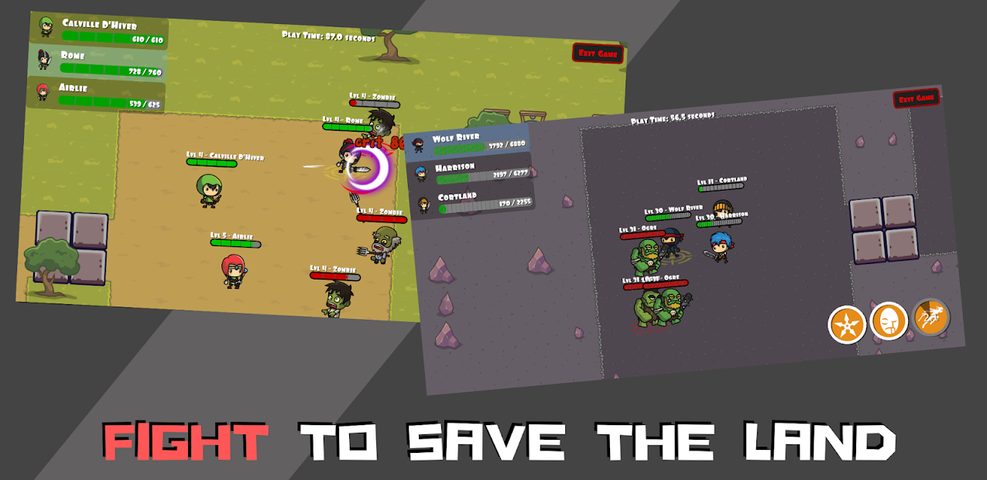 Screenshot 4: Spawnders - Tiny Hero RPG
