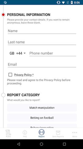 Screenshot 2: FIFA Integrity