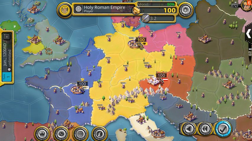 Screenshot 1: Age of Conquest IV