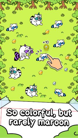 Screenshot 2: Raccoon Evolution: Idle Mutant