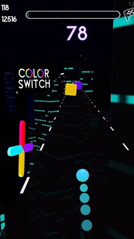 Screenshot 1: Color Switch World - CS2