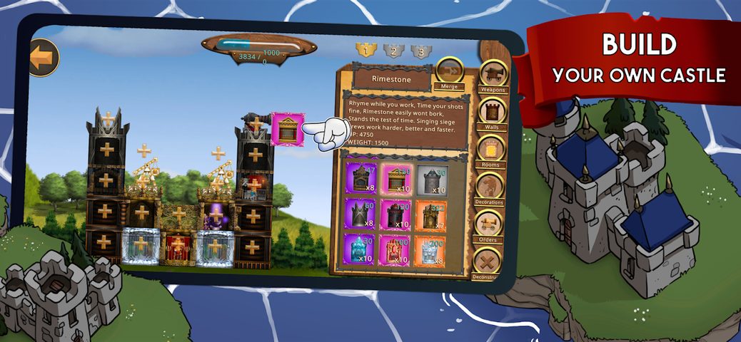 Screenshot 7: Siege Castles - A Castle Defense & Building Game