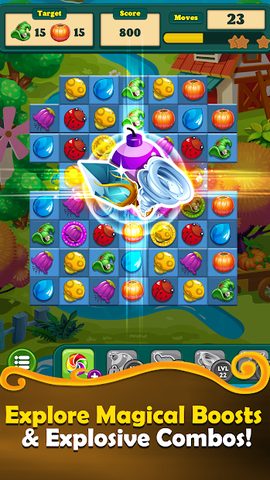 Screenshot 2: Witchy Wizard Match 3 Games