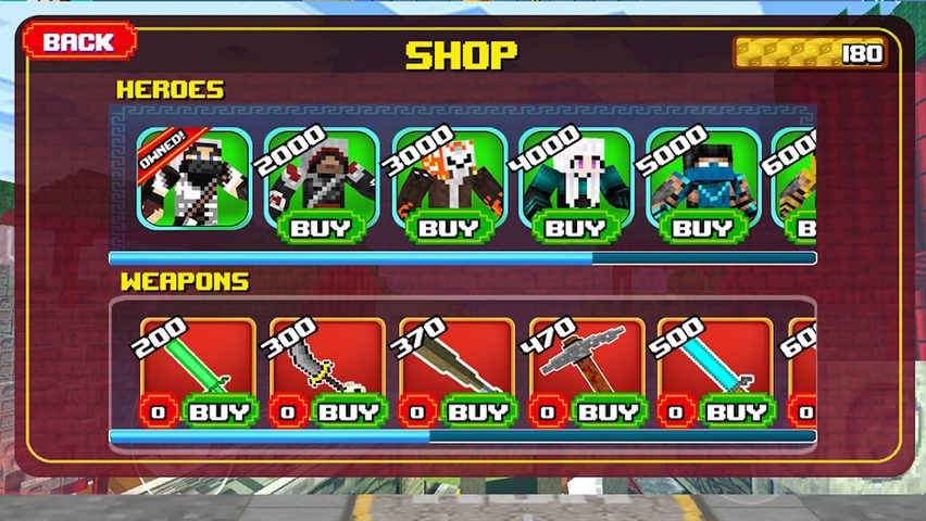 Screenshot 2: Block Mortal Survival Battle