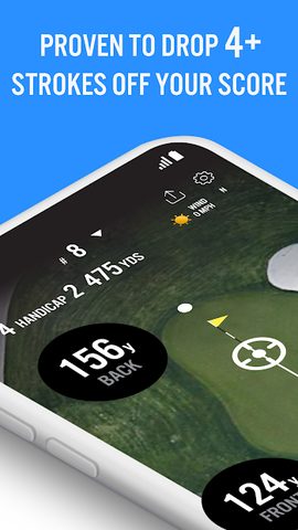Screenshot 1: Golf GPS 18Birdies Scorecard