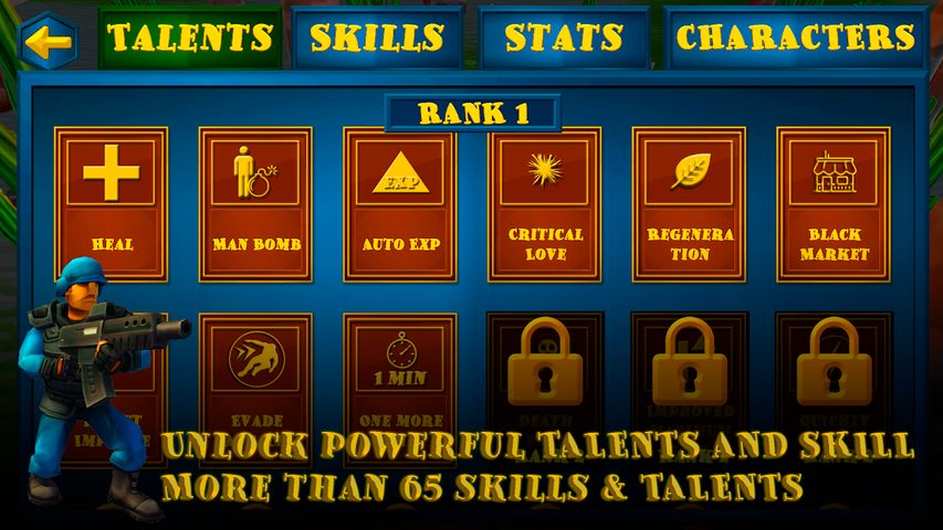 Screenshot 4: Action Soldiers: Survival Zombie