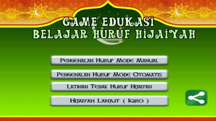 Screenshot 1: Game Edukasi Anak Belajar Hijaiyah
