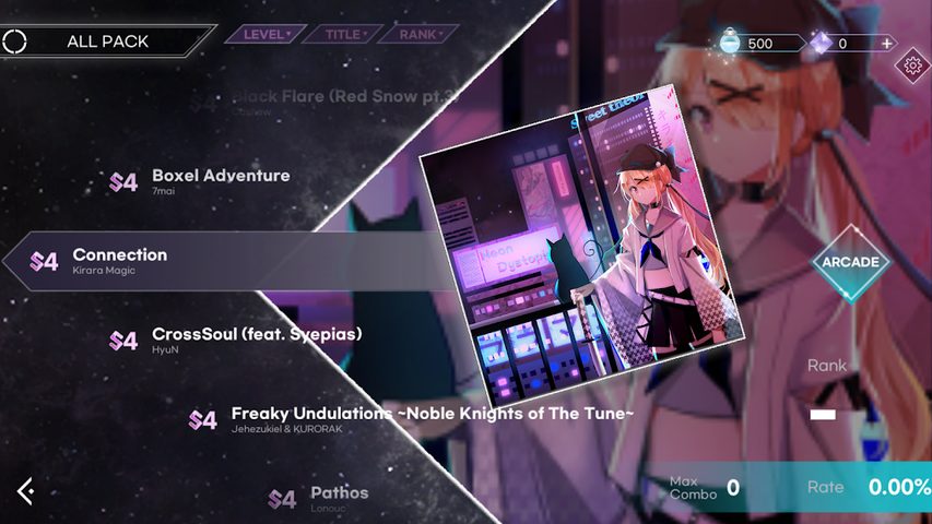Screenshot 2: KALPA - Original Rhythm Game