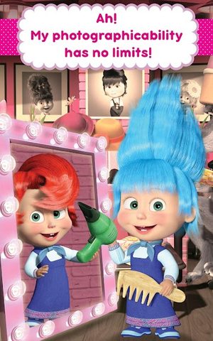 Screenshot 21: Masha and the Bear: Salon Game