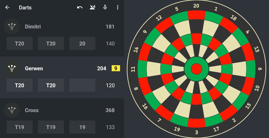 Screenshot 4: DARTS Scorer 2021
