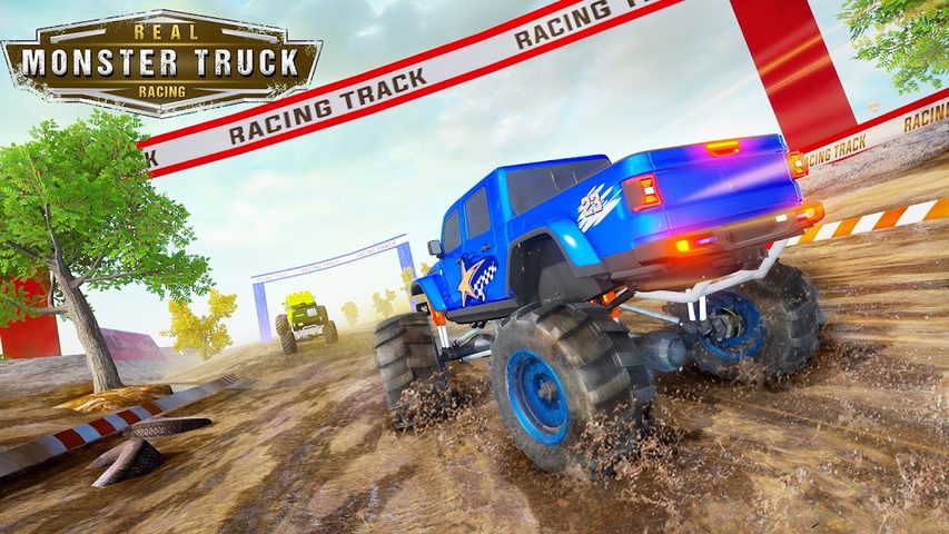 Screenshot 4: Crazy Monster Truck Racing