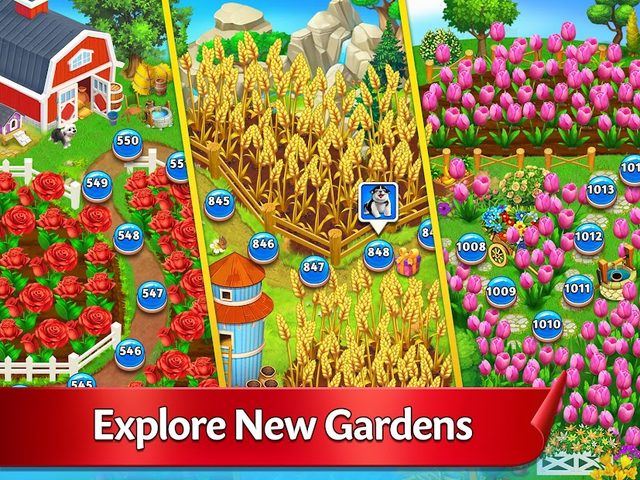 Screenshot 7: Solitaire Garden TriPeak Story