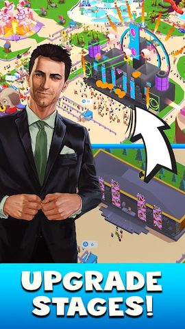 Screenshot 1: Idle Music Festival Tycoon