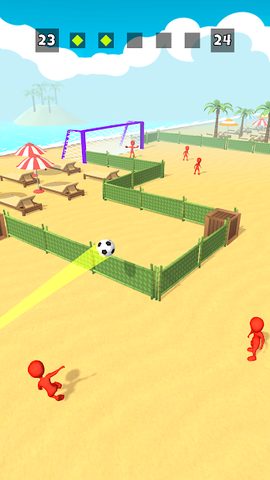 Screenshot 1: Crazy Kick!