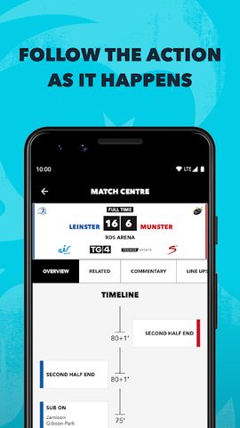 Screenshot 2: United Rugby Championship