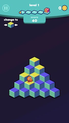 Screenshot 7: Q*bert - Classic Arcade Game