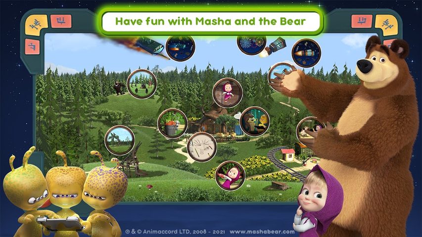 Screenshot 2: Masha and the Bear: We Come In Peace!