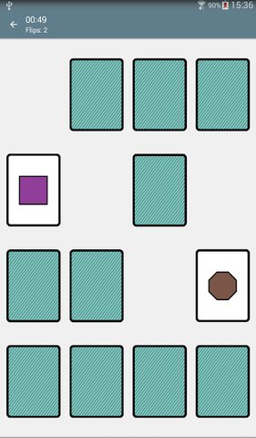 Screenshot 7: Concentration (Matching Pairs)