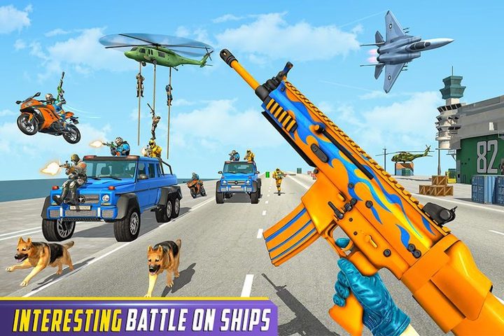 Screenshot 1: Robot Fps Shooting Strike 2021