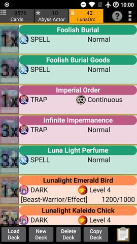 Screenshot 10: Database for Yugioh Cards