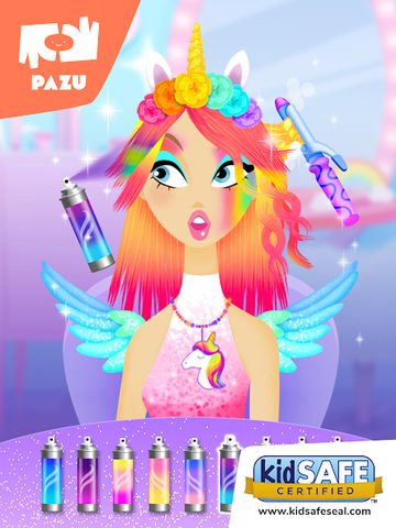 Screenshot 23: Girls Hair Salon Unicorn