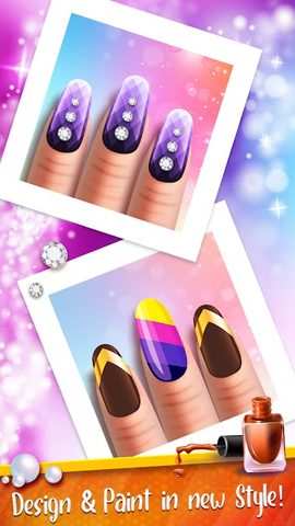Screenshot 3: Nail Art Salon - Makeup Games