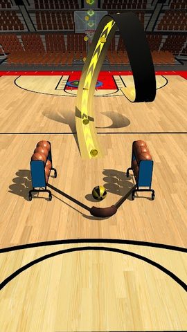 Screenshot 1: Slingshot Basketball!