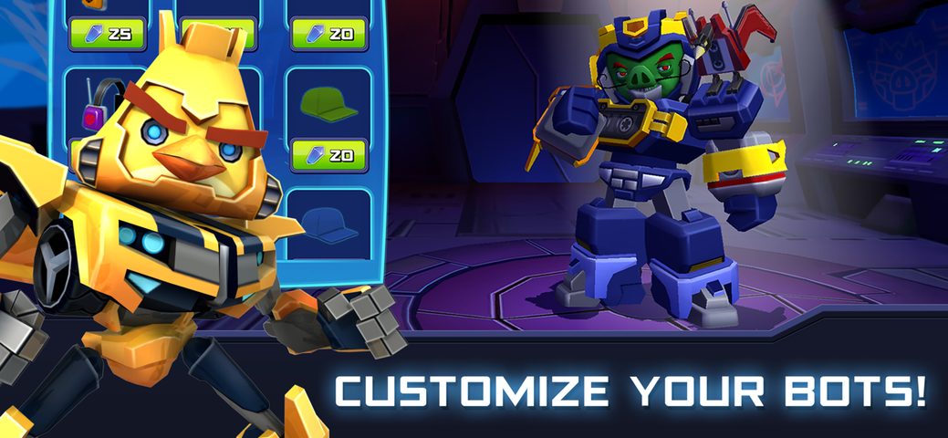 Screenshot 2: Angry Birds Transformers 4+