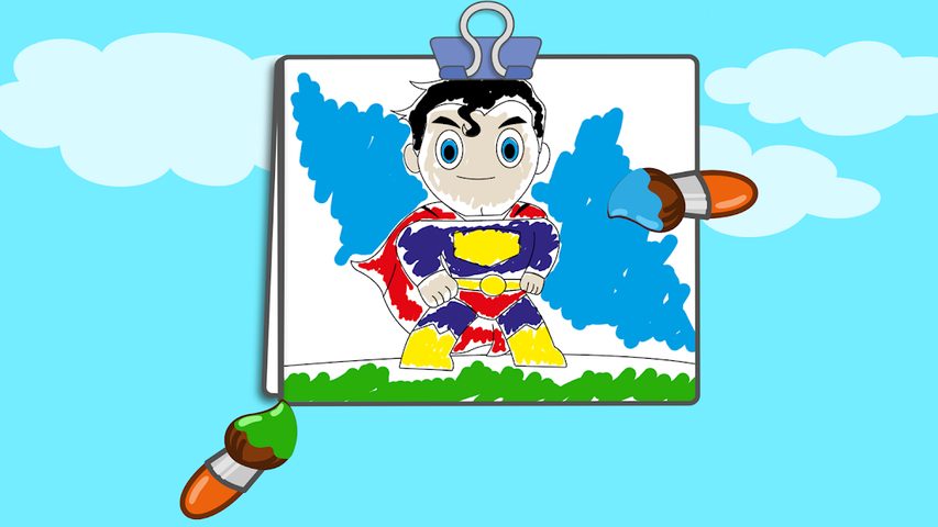 Screenshot 1: Coloring Perfect Drawings
