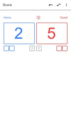 Screenshot 1: Volleyball Score Simple