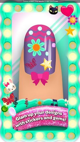 Screenshot 3: Crayola Nail Party: Nail Salon
