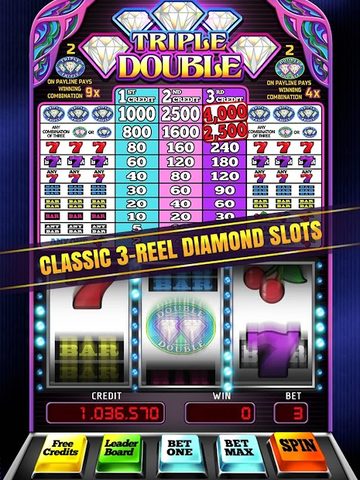 Screenshot 3: Triple Double Diamond Slots