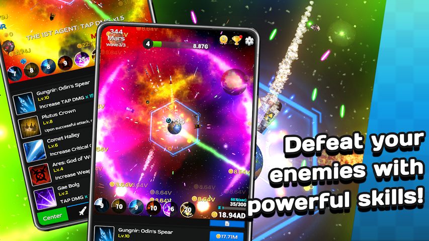 Screenshot 3: Contact Origin: Idle RPG