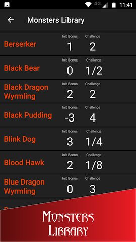 Screenshot 6: Initiative Tracker for D&D