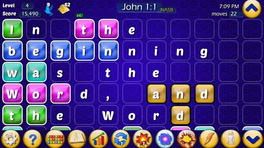 Screenshot 1: Play The Bible Ultimate Verses