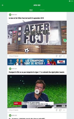 Screenshot 14: RMC Sport News - Actu Foot et Sport en direct