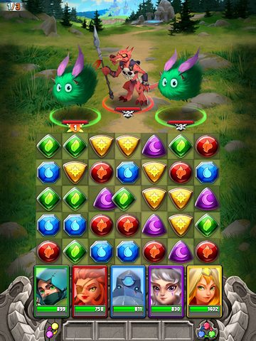 Screenshot 18: Dragon Strike: Puzzle RPG