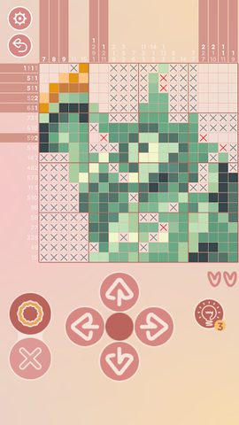 Screenshot 7: Hana's story - nonograms