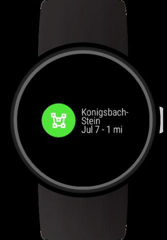 Screenshot 6: GPS Tracker for Wear OS (Android Wear)