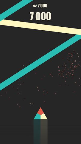 Screenshot 5: Trigon FRVR - Match the Color and Break the Walls