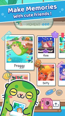Screenshot 3: Otter Ocean - Treasure hunt with cute pet friends